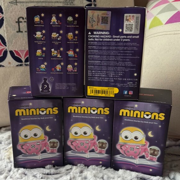 Minions Bedtime Stories by Bob and Tim Series Figure (one box) - Picture 1 of 3